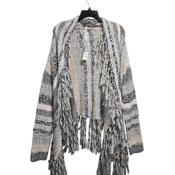 Bethany Mota for Aeropostale Jackets & Blazers - Brand New Bethany Mota Special Edition Bohemian Sweater Fringe Cardigan Size XL